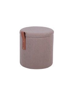 Пуф Stool Group Руни S с ящиком вельвет коричневый