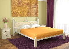 Кровать МилСон Диана Lux мягкая 1600х2000 Желтая