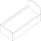 Кровать Альтерна Проспект Гм.КР-8 орех