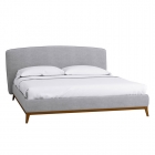 Кровать R-home 1.4 Сканди Лайт Грей