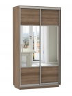 Шкаф-купе двухдверный Е1 Экспресс Хит Комби Ясень шимо темный