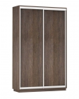 Шкаф-купе двухдверный Е1 Экспресс Дуо Элемент 1400х2400h Венге